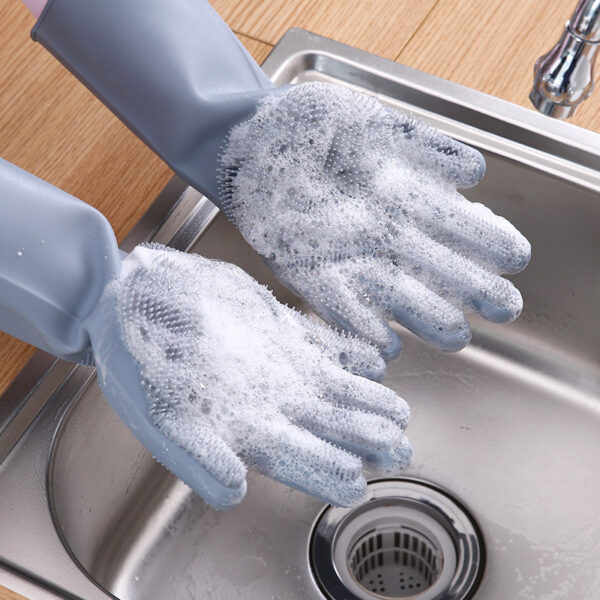 Silicone Dishwashing Magic Gloves - Image 6